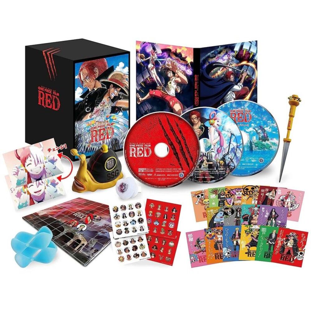 One Piece Film Red - Deluxe Limited Edition 4K UHD  ULTRA HD